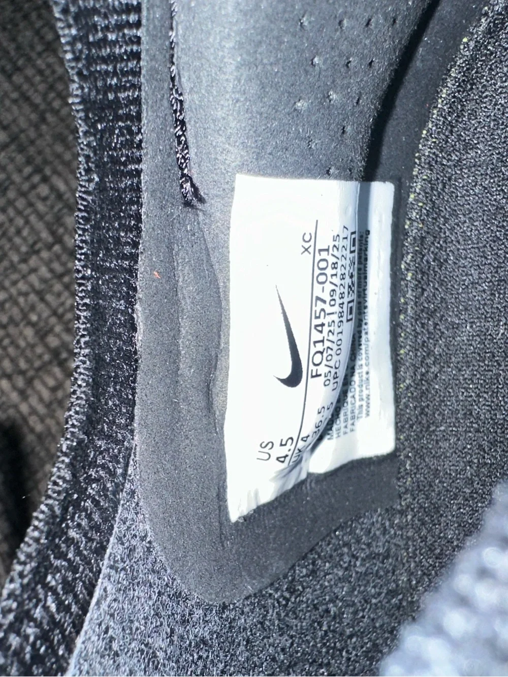 Nike no box